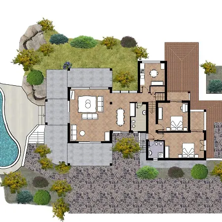Villa Con Piscina Vista Mare